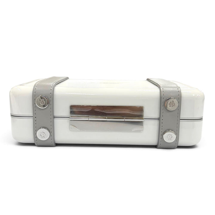 極美品▼RIMOWA リモワ 89011660 パーソナル ポリカーボネート レザー クロスボディバッグ ショルダーバッグ 定価205700円 保存袋付き
