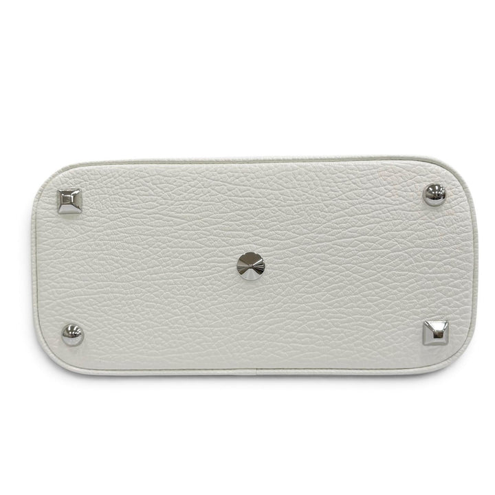 美品★Maison Margiela 11 メゾンマルジェラ11 S56WG0082 5AC ミニ クロシェット付 キャンバス使い 2WAY レザー ショルダーバッグ 袋付