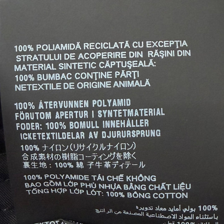 極美品□PRADA プラダ 2HC137 Re-Nylon トライアングルロゴ バケットハット 帽子 ブラック L イタリア製 正規品 メンズ 箱・保存袋付き