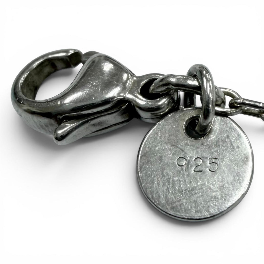 美品▼TIFFANY&amp;Co. ティファニー ハードウェアボール 925 ブレスレット シルバー 重量19.4g メンズ レディース アクセサリー
