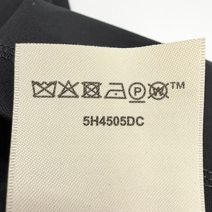 極美品△HERMES エルメス 25AW 5H4505DC Embroidered pocket flared dress PALEFROI 袖口レース使い 半袖Tシャツ ワンピース 正規品 34