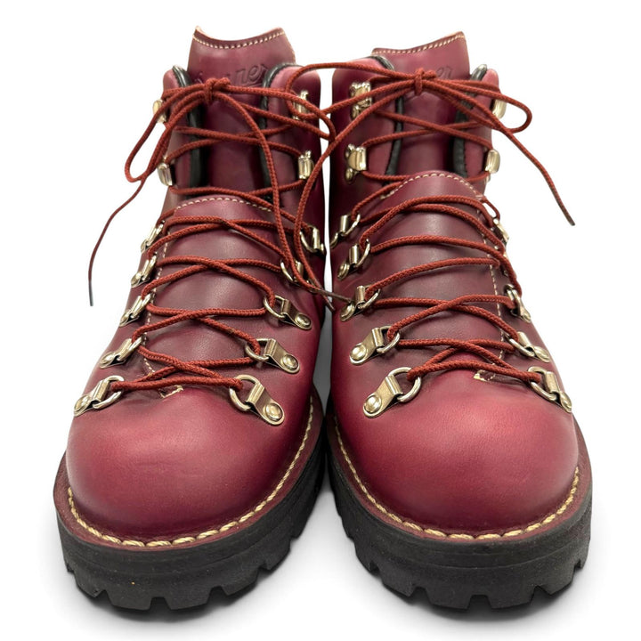 未使用品▼Danner ダナー 31524 MOUNTAIN LIGHT H マウンテンライト レザー PLUM HORWEEN ホーウィン社製レザー ブーツ 8 USA製 箱付き
