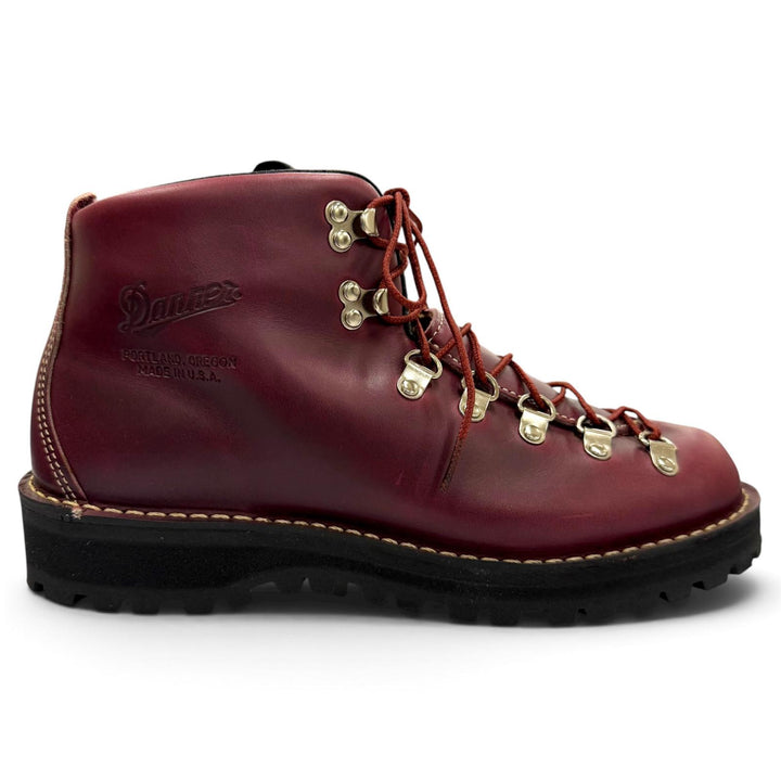 未使用品▼Danner ダナー 31524 MOUNTAIN LIGHT H マウンテンライト レザー PLUM HORWEEN ホーウィン社製レザー ブーツ 8 USA製 箱付き