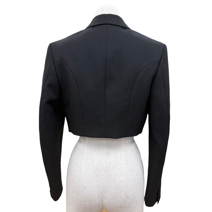 極美品☆COMME des GARCONS コムデギャルソン 21SS GG-J010 Bolero Jacket ジャケット ブラック XS 日本製 正規品 レディース