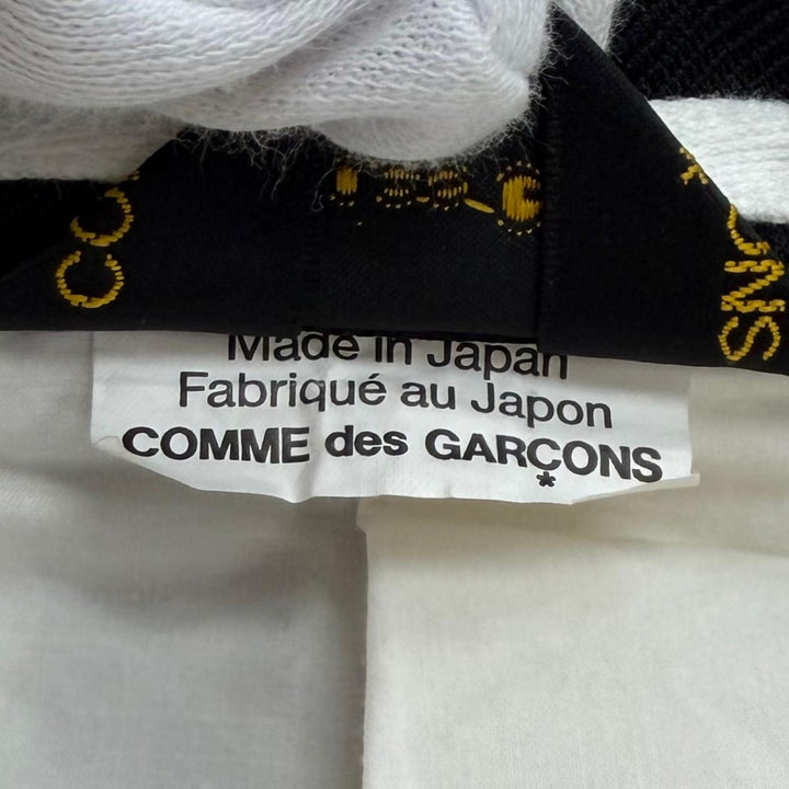 美品★COMME des GARCONS コムデギャルソン 22AW GJ-J018 BLACK ROSE 縮絨 燕尾 コート アウター ブラック S 日本製 正規品 レディース