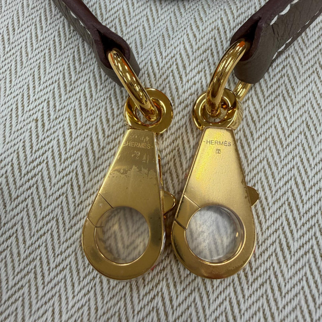 未使用品☆HERMES エルメス ボリード 31 トリヨンクレマンス エトゥープ ゴールド金具 ハンドバッグ Y刻印 フランス製 箱・保存袋付き