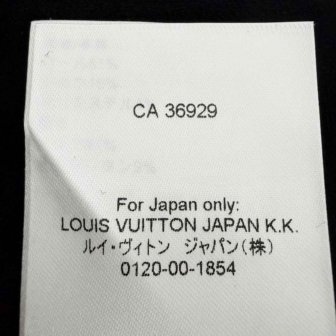 極美品◇LOUIS VUITTON ルイヴィトン 2024年製 FQDR37 LVジップ シルク混 ノースリーブ ワンピース 黒 36 イタリア製 正規品 レディース