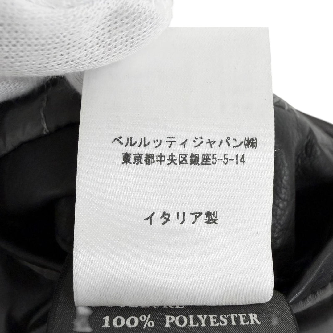 極美品◇Berluti Scott Campbell ベルルッティ スコット キャンベル 16AW ハイダー アッカーマン期 刺繍 レザージャケット A52 正規品