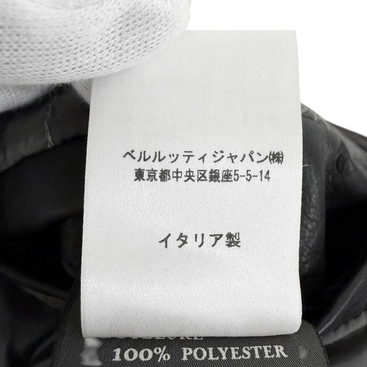 極美品◇Berluti Scott Campbell ベルルッティ スコット キャンベル 16AW ハイダー アッカーマン期 刺繍 レザージャケット A52 正規品