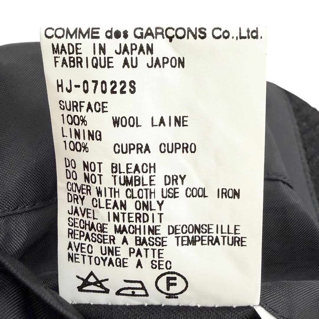 極美品□COMME des GARCONS HOMME コムデギャルソンオム ヴィンテージ 98AW HJ-07022S 田中オム ツイードジャケット S 日本製 正規品