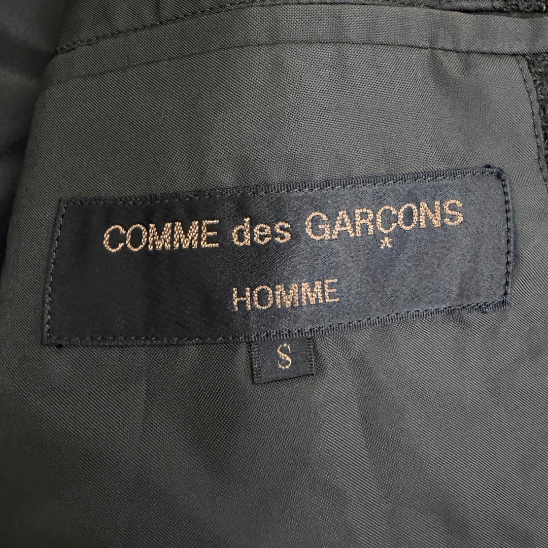 極美品□COMME des GARCONS HOMME コムデギャルソンオム ヴィンテージ 98AW HJ-07022S 田中オム ツイードジャケット S 日本製 正規品