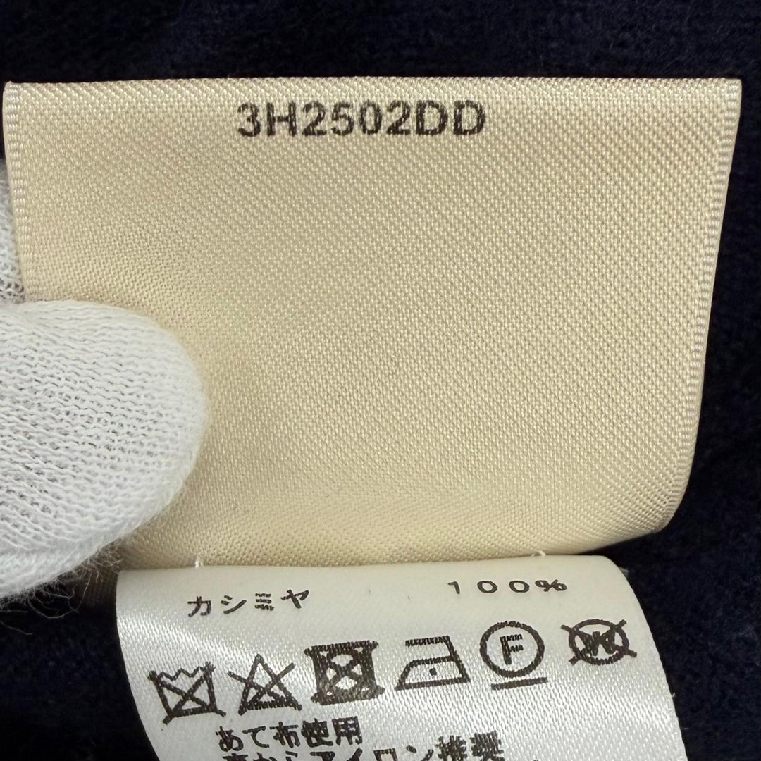 美品★エルメス 2023年製 3H2502DD BRIDES de GALA Tartan ブリッド ドゥ ガラ タータン カシミヤ100％ ニットワンピース 36 正規品