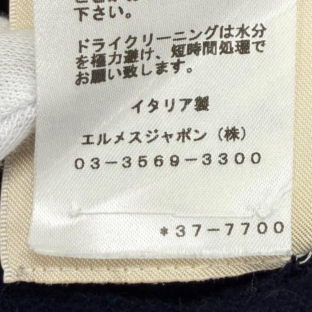 美品★エルメス 2023年製 3H2502DD BRIDES de GALA Tartan ブリッド ドゥ ガラ タータン カシミヤ100％ ニットワンピース 36 正規品