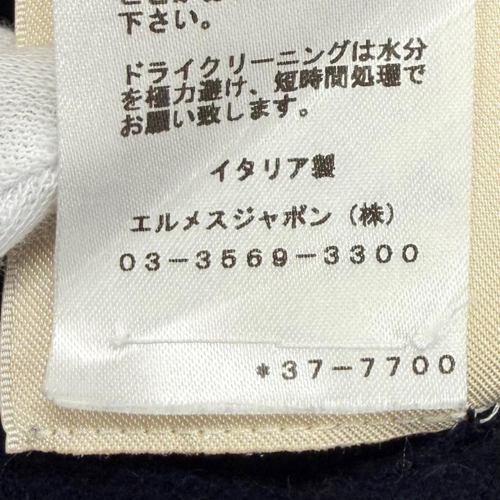 美品★エルメス 2023年製 3H2502DD BRIDES de GALA Tartan ブリッド ドゥ ガラ タータン カシミヤ100％ ニットワンピース 36 正規品