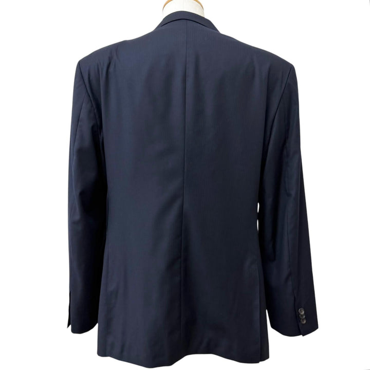 美品□GIORGIO ARMANI CLASSICO ジョルジオアルマーニ クラシコ BORGO21 super150sウール使用 テーラードジャケット 52 イタリア製