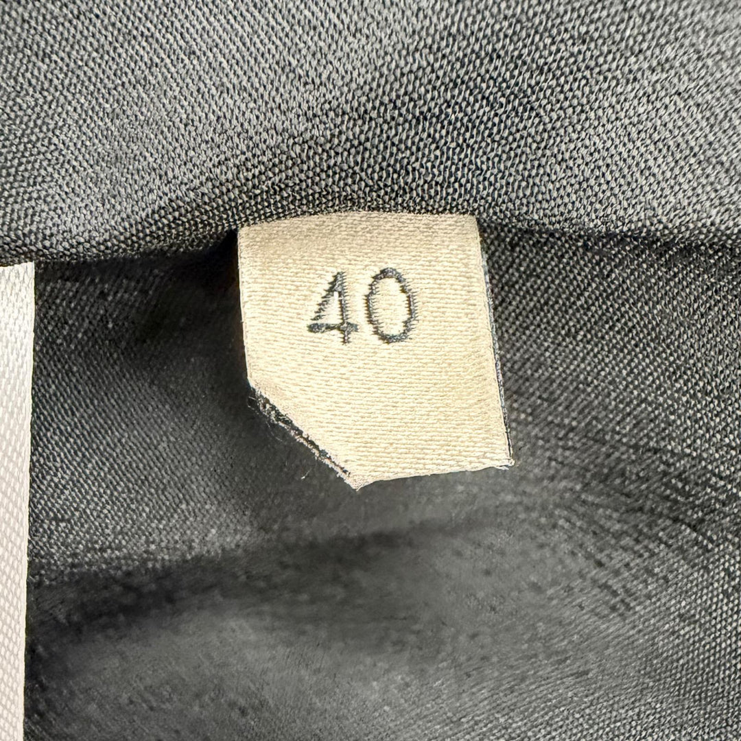 未使用品◇GUCCI グッチ 706164 シルク100％ Dragon 22SS ランウェイ着用 デュシェス ドレス ワンピース ブラック グリーン 40 正規品