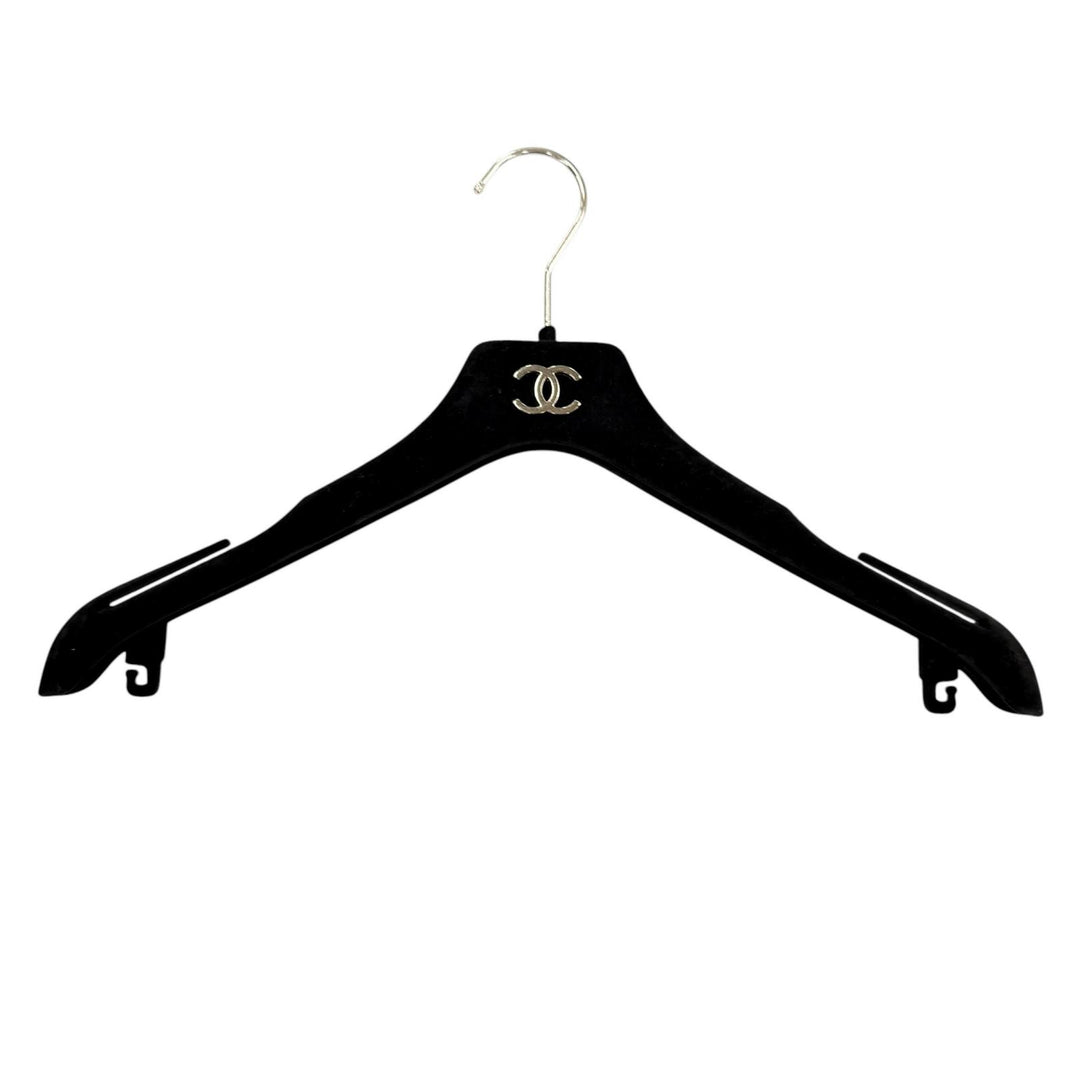 美品◇CHANEL シャネル P75261 シルク100％ ココボタン レオパード リボン付き 長袖シャツ ブラウス ブラック 40 フランス製 ハンガー付