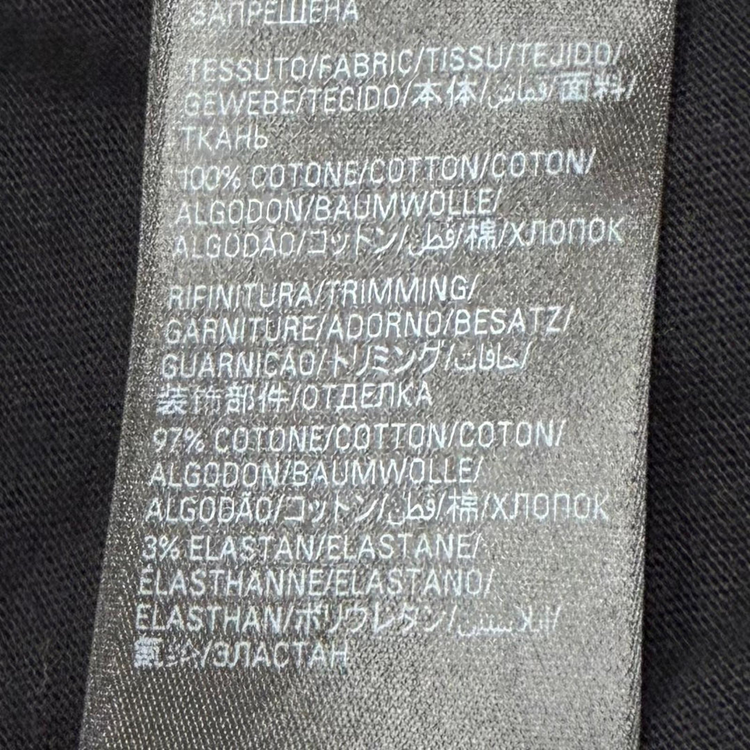 美品▼BALENCIAGA バレンシアガ 739028 DARKWAVE TEE コットン ダメージ加工 オーバーサイズ 半袖Ｔシャツ ユニセックスサイズ3 正規品