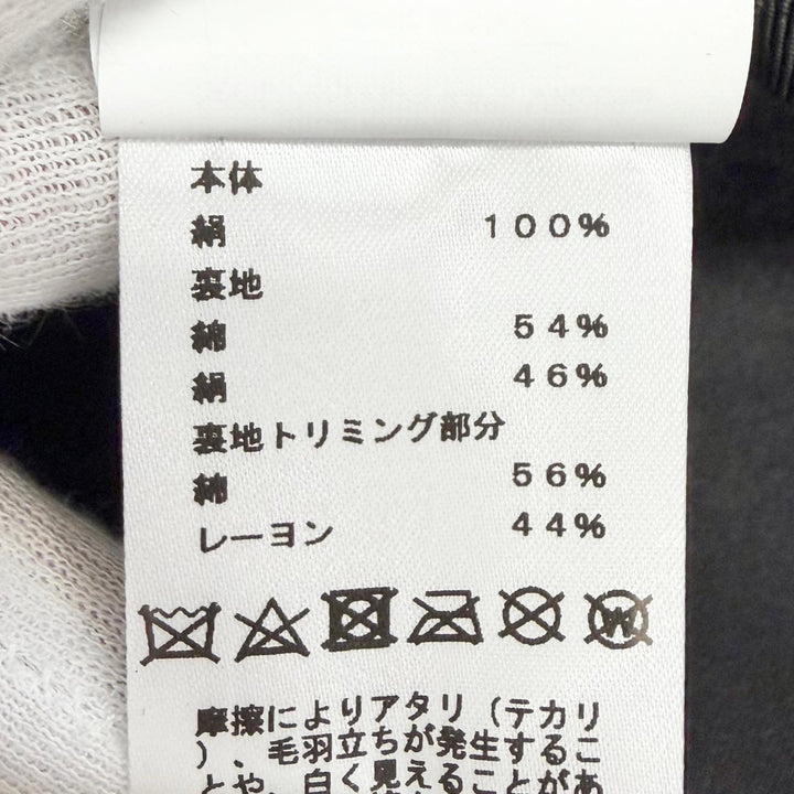 未使用品△HERMES エルメス キャスケット ドーヴィル ジグザグ シルク100％ 帽子 ホワイト ブラック 57 フランス製 正規品 箱 保存袋付き
