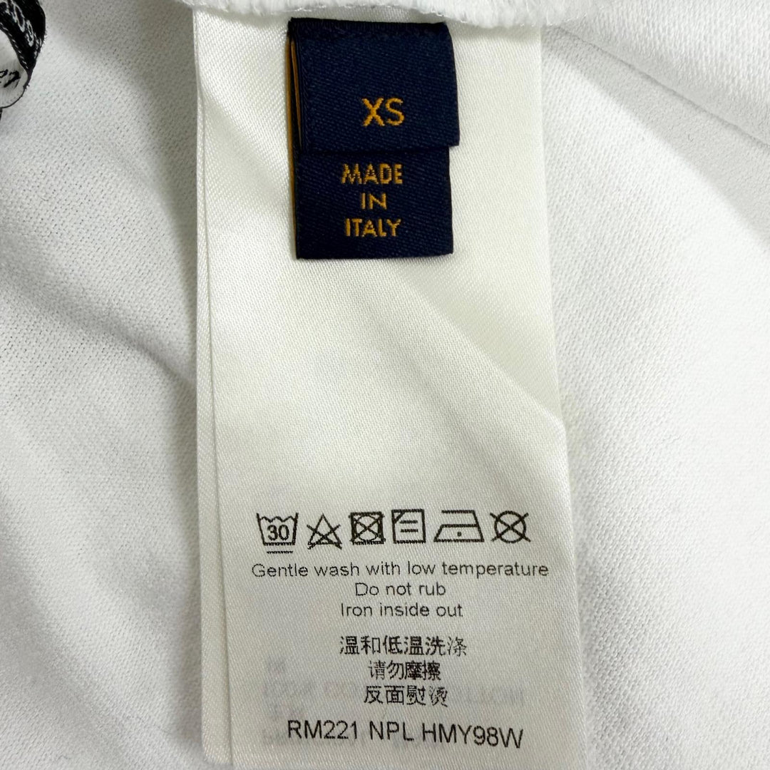 美品□LOUIS VUITTON ルイヴィトン 2022年製 Amen Break キックフリップ インサイドアウト 半袖Ｔシャツ ホワイト XS イタリア製 正規品