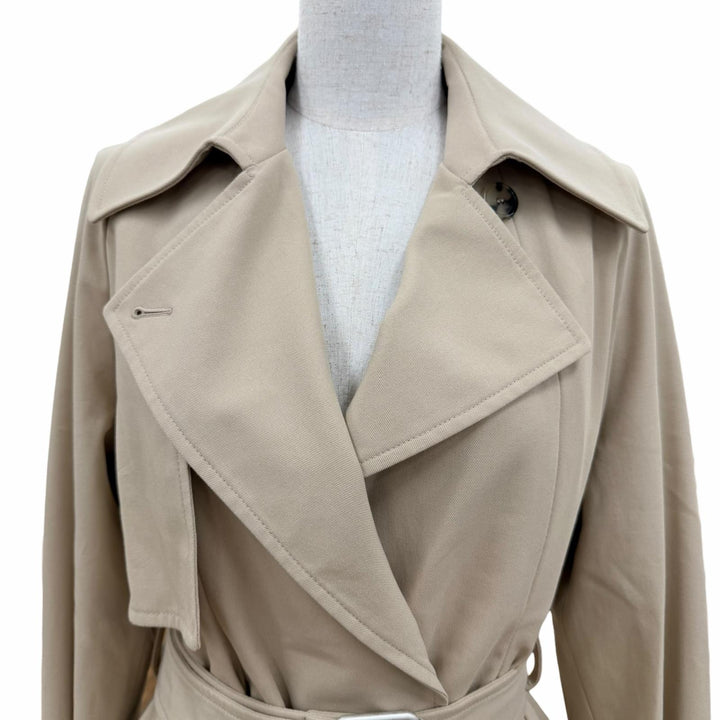 極美品☆LOEWE ロエベ 25AW S540Y02XCE アナグラム コットンギャバジン ベルテッドジャケット ベージュ 34 伊製 正規品 定価378400円
