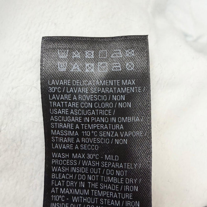 極美品□BALENCIAGA バレンシアガ 24SS 675336 トロンプルイユ デニム転写 裏起毛 ダメージ加工 スウェットパンツ XS 伊製 正規品