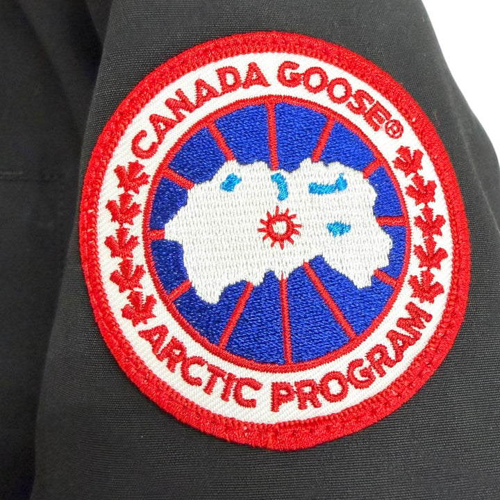 良品□CANADA GOOSE カナダグース 3438JM JASPER ジャスパー サザビーリーグ ダウンジャケット ブラック XS カナダ製 正規品 メンズ