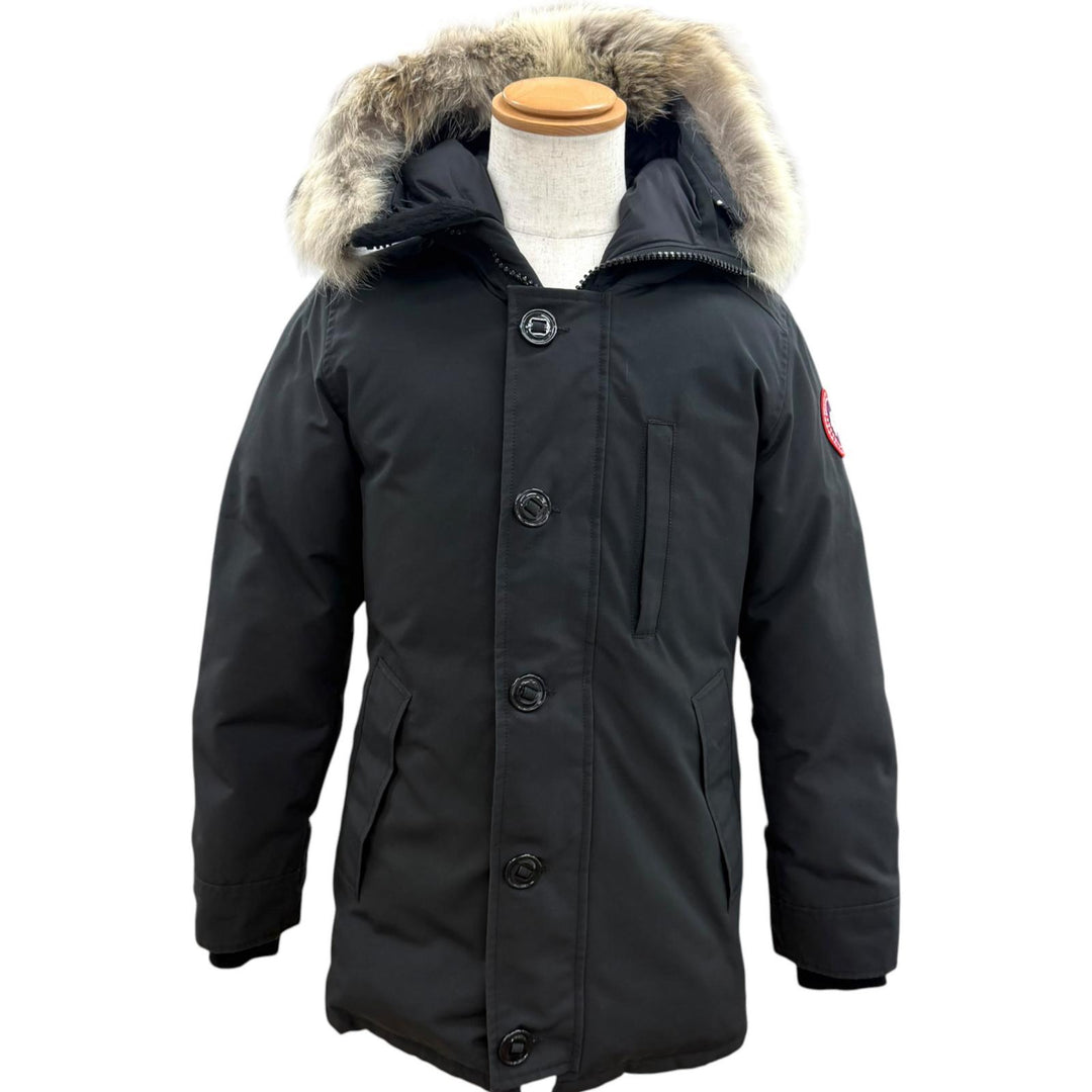 良品□CANADA GOOSE カナダグース 3438JM JASPER ジャスパー サザビーリーグ ダウンジャケット ブラック XS カナダ製 正規品 メンズ