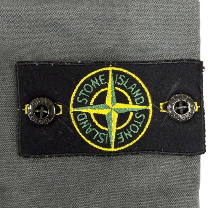 美品□STONE ISLAND ストーンアイランド 2023年製 7615313L1 フェード加工 ロゴワッペン カーゴパンツ ミリタリーパンツ 38 正規品
