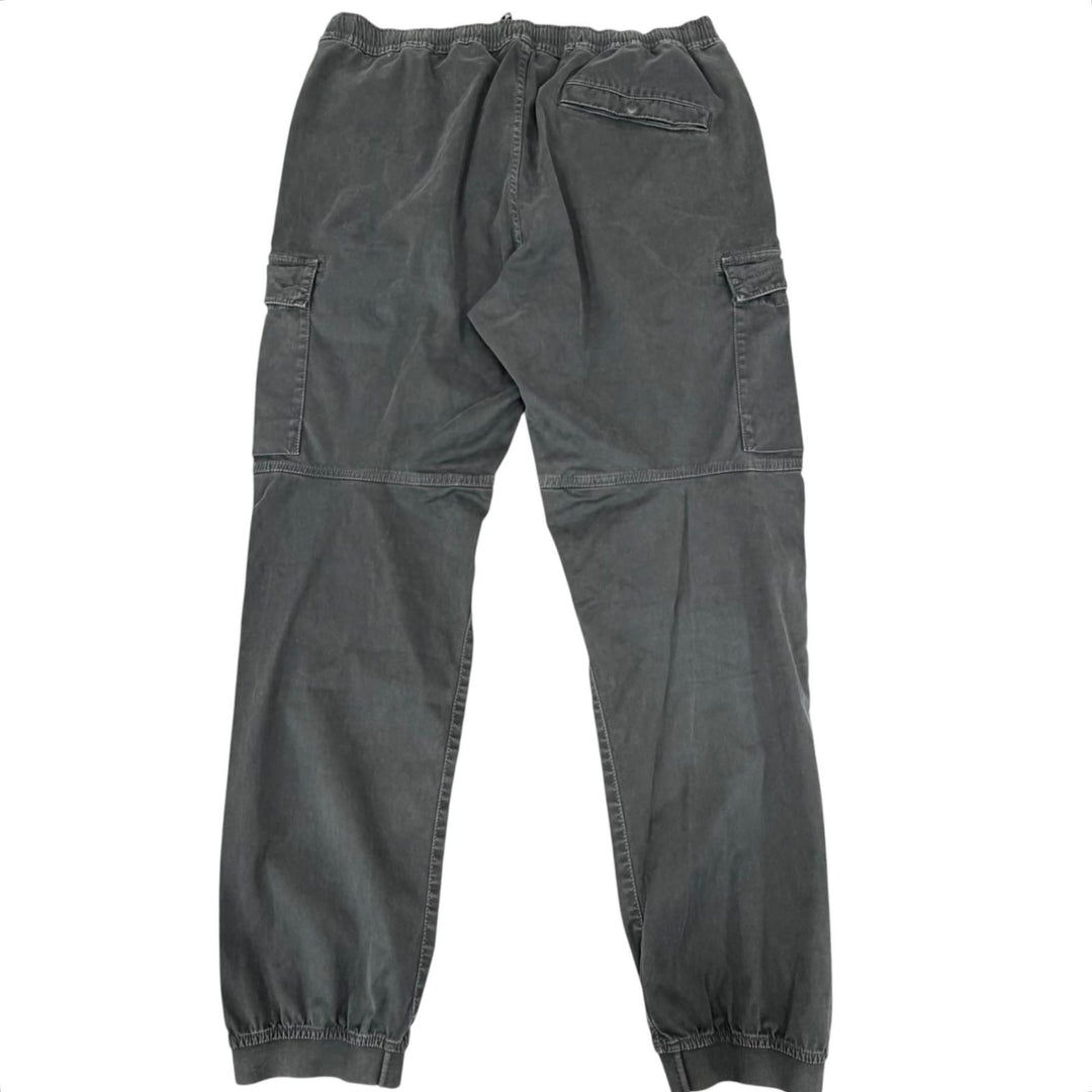 美品□STONE ISLAND ストーンアイランド 2023年製 7615313L1 フェード加工 ロゴワッペン カーゴパンツ ミリタリーパンツ 38 正規品