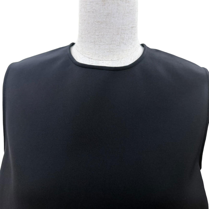極美品☆THE ROW ザロウ 5011-K106 バックZIP ノースリーブ カットソー トップス ブラック XS ポルトガル製 正規品 レディース