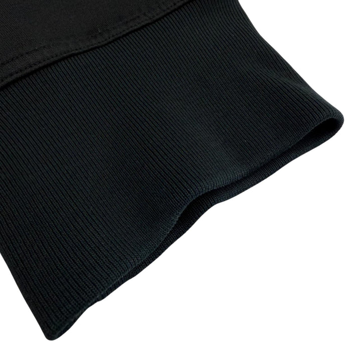 美品▼HERMES エルメス 23AW 32-5422 コットン シルバー金具 セリエボタン スウェットパンツ ブラック 44 イタリア製 正規品 メンズ
