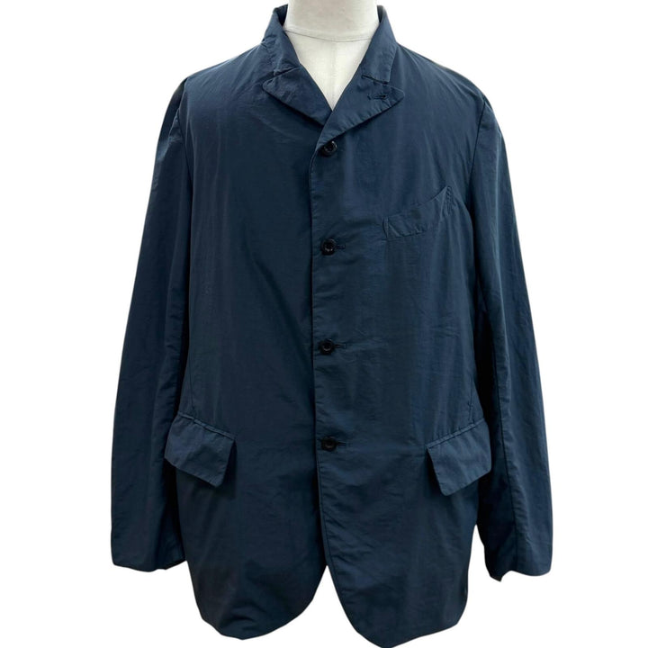 極美品▼TEATORA テアトラ TT-203-P Device JKT 5B packable ナイロン シングル テーラードジャケット ネイビー 48 日本製 正規品 メンズ