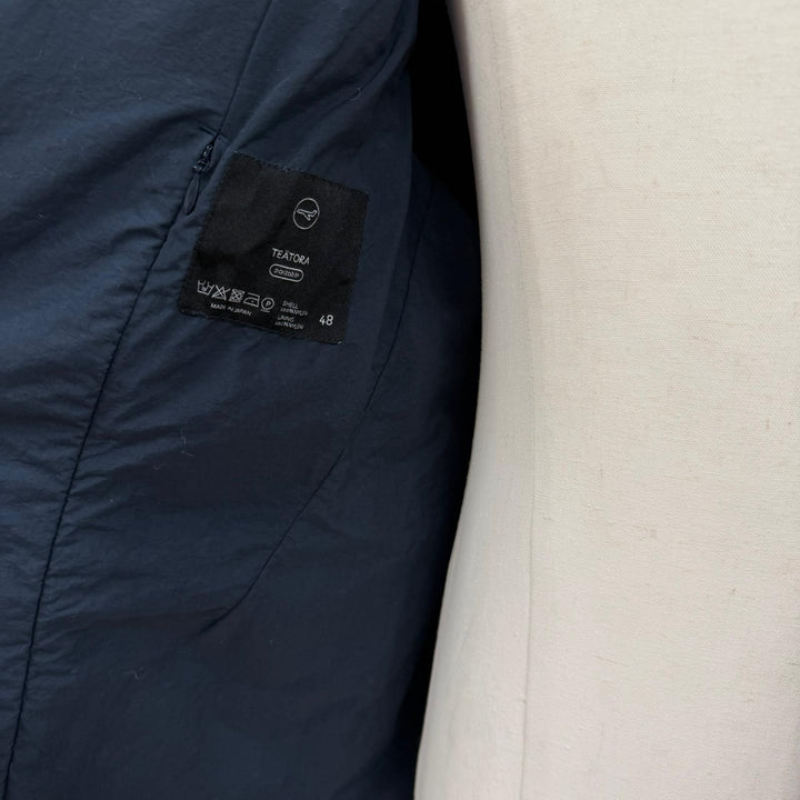 極美品▼TEATORA テアトラ TT-203-P Device JKT 5B packable ナイロン シングル テーラードジャケット ネイビー 48 日本製 正規品 メンズ