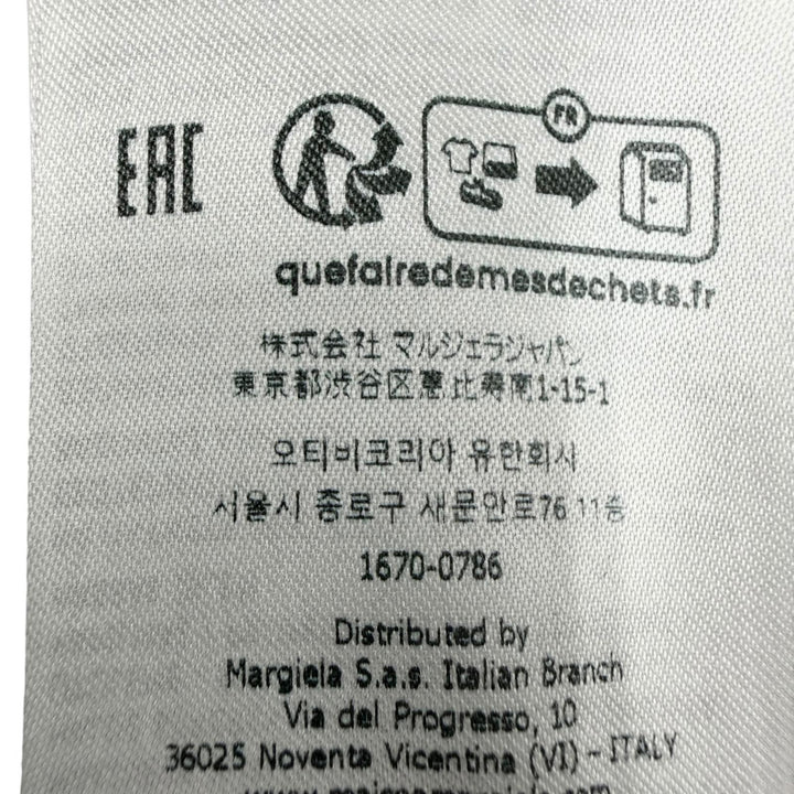 極美品☆Maison Margiela 1 10 メゾンマルジェラ1 10 25AW S51LA0052 5ポケット ワイド デニムパンツ ブラックデニム 38 正規 レディース