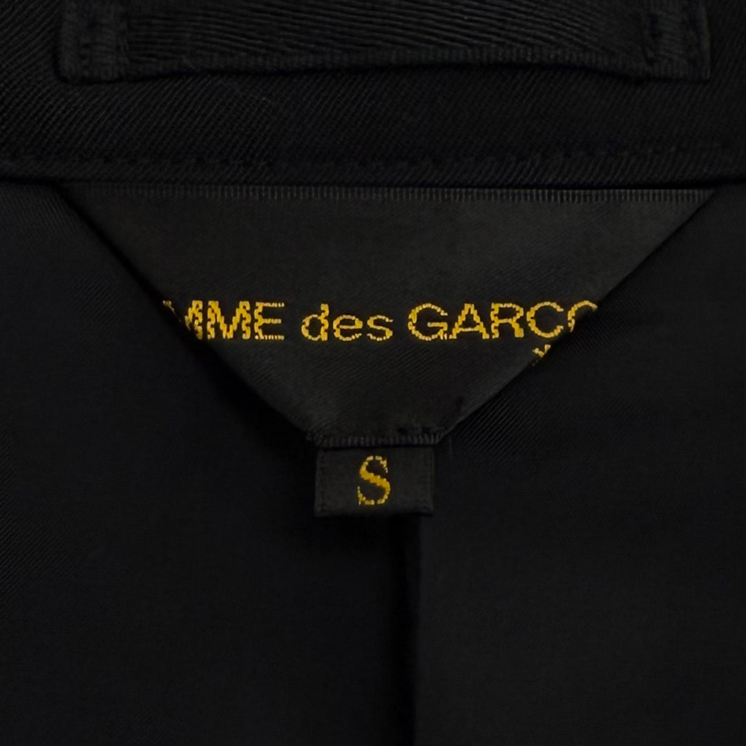 極美品★COMME des GARCONS コムデギャルソン 23SS GK-J032 ウール100％ オーバーサイズ アシンメトリー テーラードジャケット S 正規品