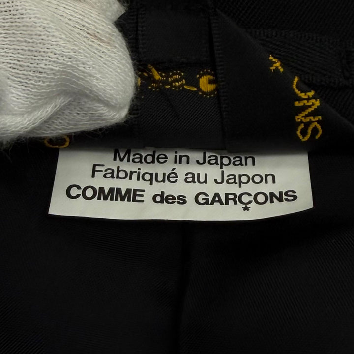 極美品★COMME des GARCONS コムデギャルソン 23SS GK-J032 ウール100％ オーバーサイズ アシンメトリー テーラードジャケット S 正規品