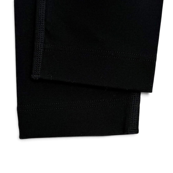 未使用品★CHROME HEARTS クロムハーツ ホースシュー ウエストロゴ入り スパッツ レギンス パンツ ブラック M 日本製 正規品 箱付き