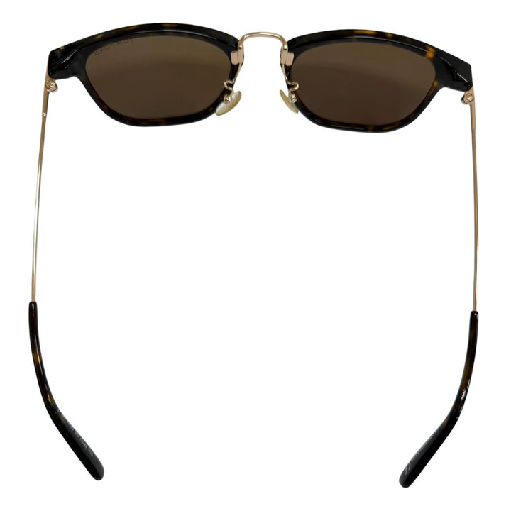 極美品□TOM FORD トムフォード TF672 Beau 朝倉未来着用モデル サングラス ブラウンデミ ゴールド 53□21-145 デモレンズ イタリア製