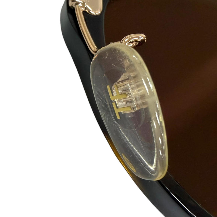 極美品□TOM FORD トムフォード TF672 Beau 朝倉未来着用モデル サングラス ブラウンデミ ゴールド 53□21-145 デモレンズ イタリア製
