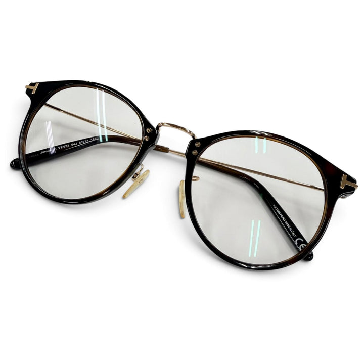 極美品●TOM FORD トムフォード Jamieson TF673 井上尚弥着用モデル ボストン サングラス ブラウンデミ ゴールド 51□21 145 伊製 メンズ