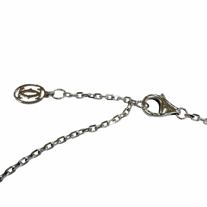 極美品☆Cartier カルティエ 852GJR ダムール MM ダイヤ ブレスレット AU750（WG）ダイヤモンド 26年2月購入 ホワイトゴールド 重量2.1g