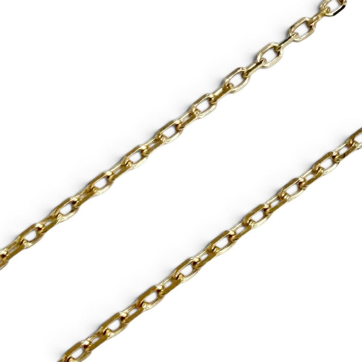 極美品△Cartier カルティエ 307GTC ダムール LM 750(YG) ダイヤモンド ネックレス イエローゴールド 重量2.95g 2026年4月購入 箱付き