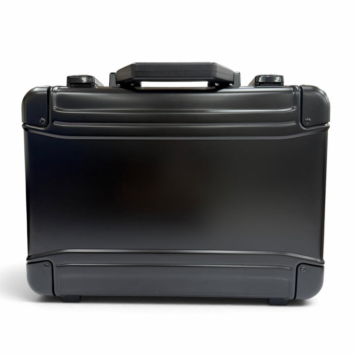極美品▼ZERO HALLIBURTON ゼロハリバートン アルミニウム TSAロック搭載 アタッシュケース ビジネスバッグ ブラック メンズ