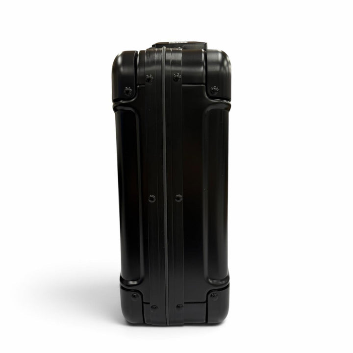 極美品▼ZERO HALLIBURTON ゼロハリバートン アルミニウム TSAロック搭載 アタッシュケース ビジネスバッグ ブラック メンズ