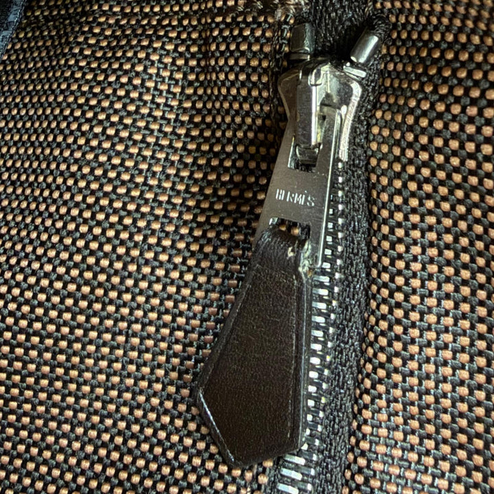 極美品☆HERMES エルメス エールライン バサス PM シルバー金具 セリエ金具 ショルダーバッグ ブラウン フランス製 レディース