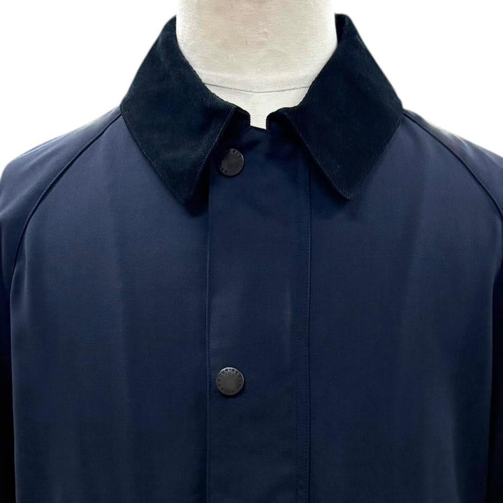 極美品▼Barbour バブアー 251MCAS184 SPEY スペイ ウール100% DORMEUIL生地 襟コーデュロイ WZIP ブルゾン ジャケット 38 正規品 メンズ