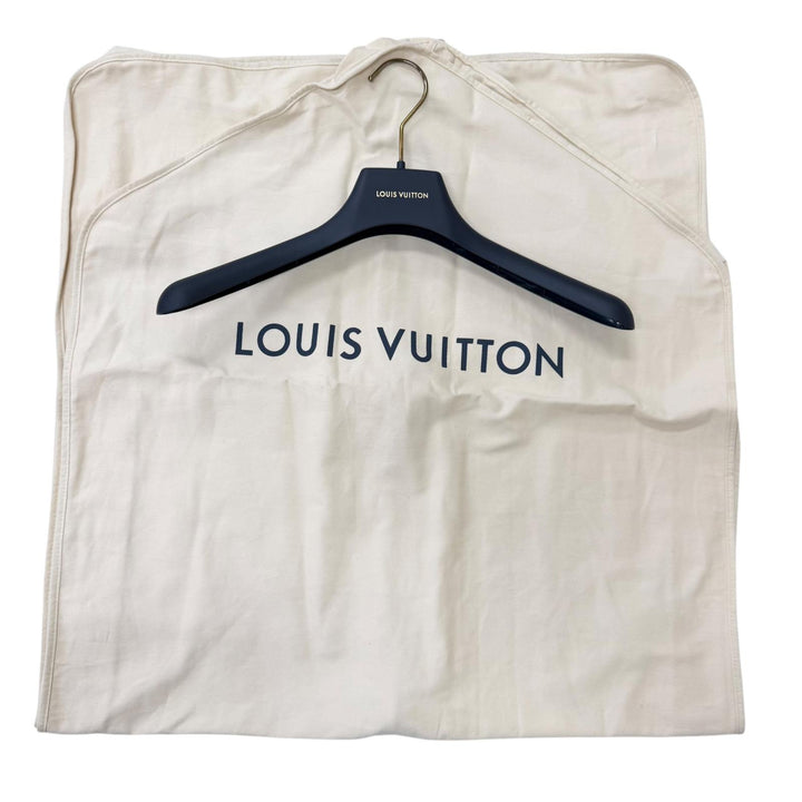 美品□LOUIS VUITTON ルイヴィトン Plain Rainbow モノグラムエンボス シングル テーラードジャケット ブラック 50 イタリア製 正規品