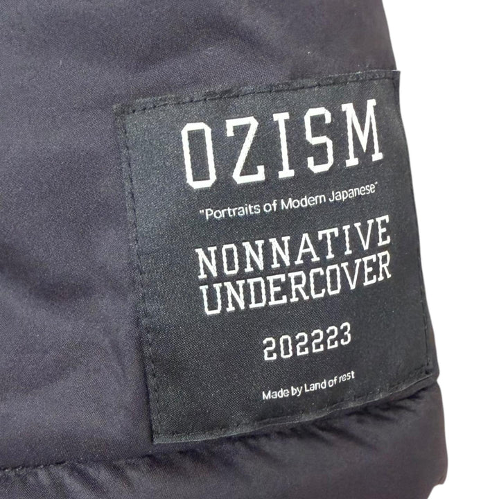 極美品□ノンネイティブ アンダーカバー 23AW UN-J0202 OZISM MONK PUFF JACKET NYLON TAFFETA GORE-TEX ブルゾン M 日本製 正規品
