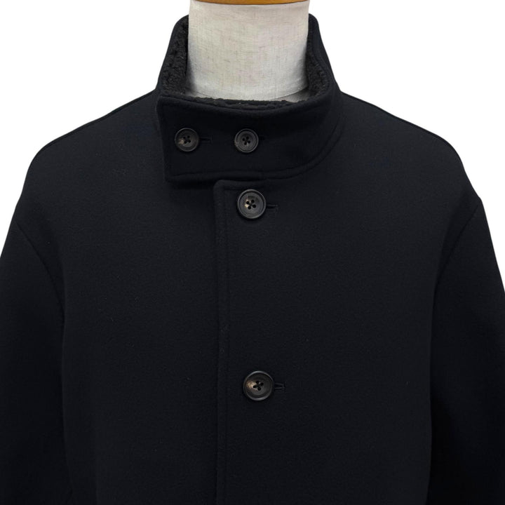 極美品□ssstein シュタイン ST.172 OVER SLEEVE STAND COLLAR COAT ウール100％ スタンドカラー ベルテッドコート S 日本製 正規品